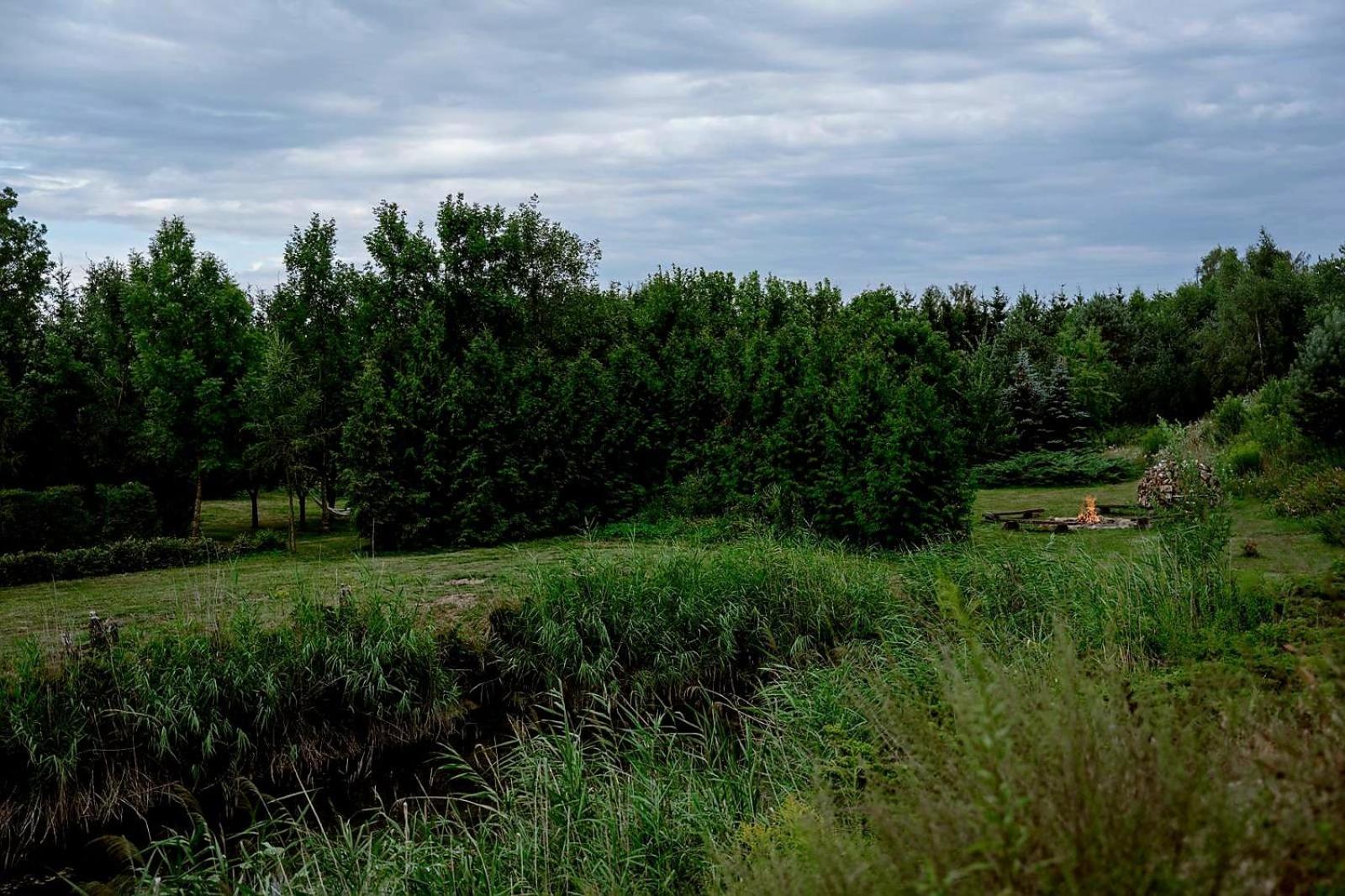 Zielona Parcela Pisz Esterno foto