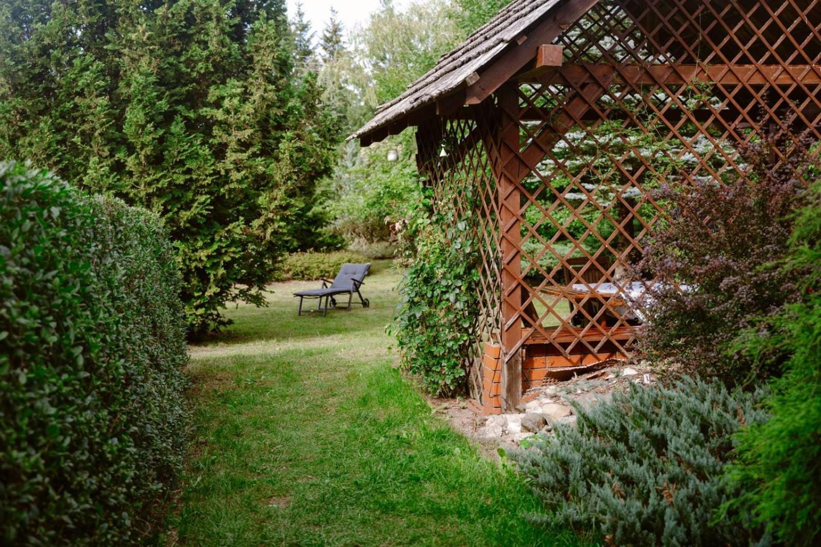 Zielona Parcela Pisz Esterno foto